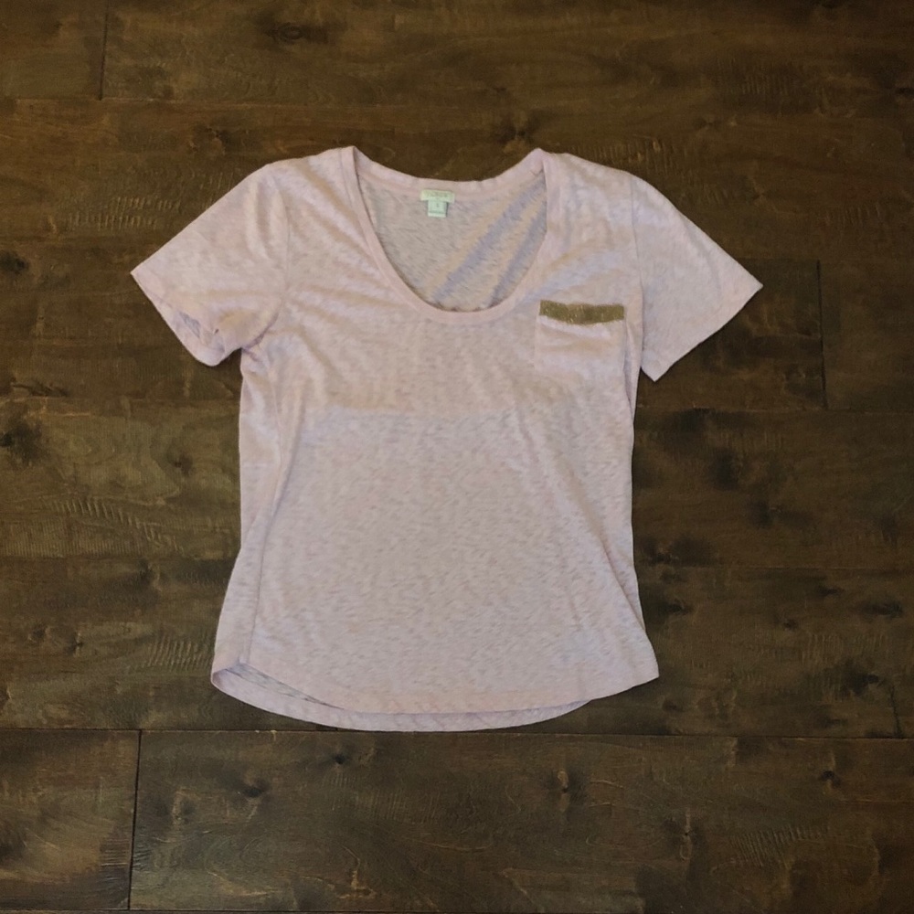 pocketed j-crew tshirt